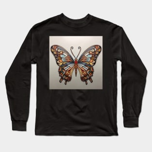 Butterfly drawing Long Sleeve T-Shirt